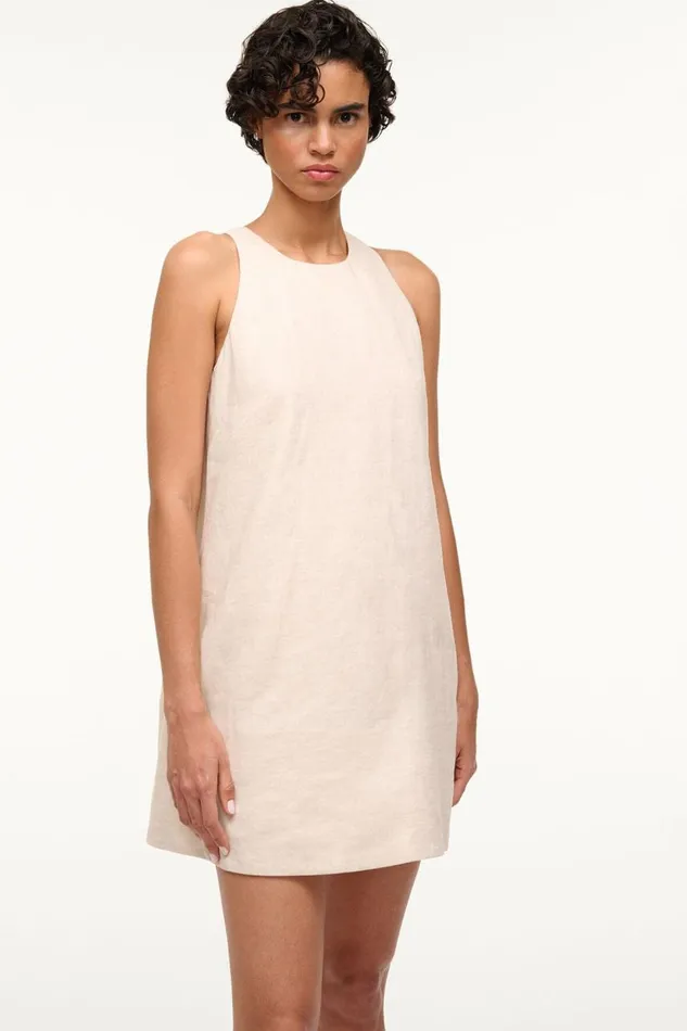 STAUD Dresses Women STAUD SERAFINA DRESS NATURAL STAUD Dresses Women STAUD SERAFINA DRESS NATURAL