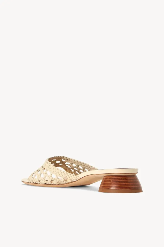 STAUD Heels Women STAUD SIMONE CROCHET HEEL CREAM STAUD Heels Women STAUD SIMONE CROCHET HEEL CREAM