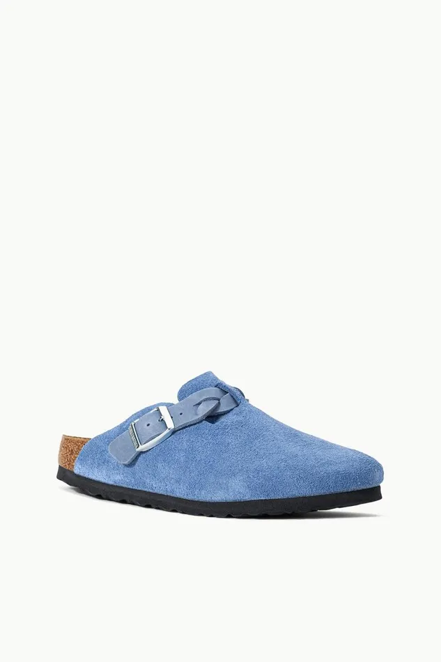STAUD Mules and Flats Women BIRKENSTOCK BOSTON BRAID CLOG ELEMENTAL BLUE STAUD Mules and Flats Women BIRKENSTOCK BOSTON BRAID CLOG ELEMENTAL BLUE