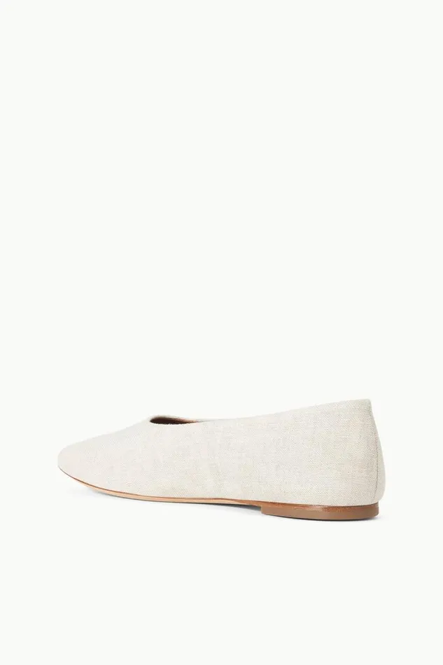 STAUD Mules and Flats Women STAUD ALBA BALLET FLAT NATURAL STAUD Mules and Flats Women STAUD ALBA BALLET FLAT NATURAL