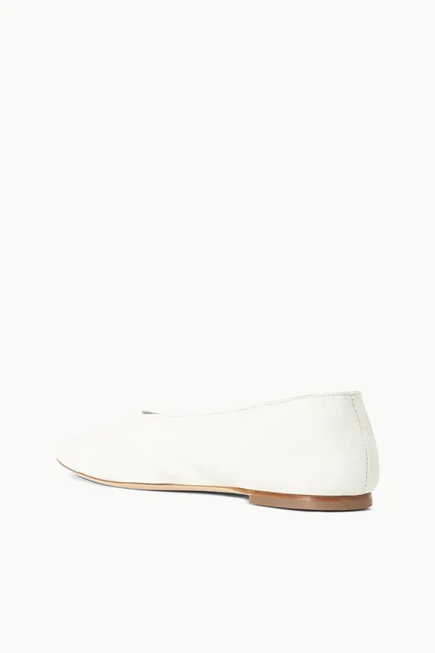 STAUD Mules and Flats Women STAUD ALBA BALLET FLAT PAPER STAUD Mules and Flats Women STAUD ALBA BALLET FLAT PAPER