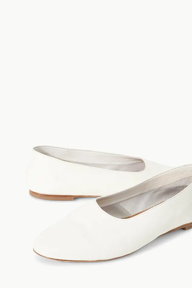 STAUD Mules and Flats Women STAUD ALBA BALLET FLAT PAPER STAUD Mules and Flats Women STAUD ALBA BALLET FLAT PAPER