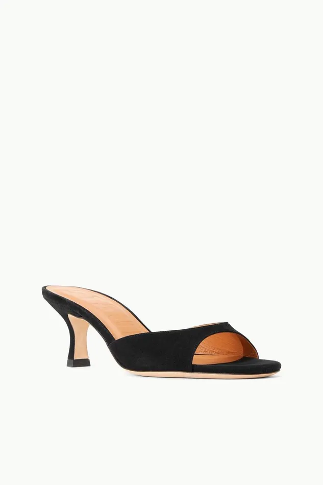 STAUD Mules and Flats Women STAUD BRIGITTE MULE BLACK SUEDE STAUD Mules and Flats Women STAUD BRIGITTE MULE BLACK SUEDE