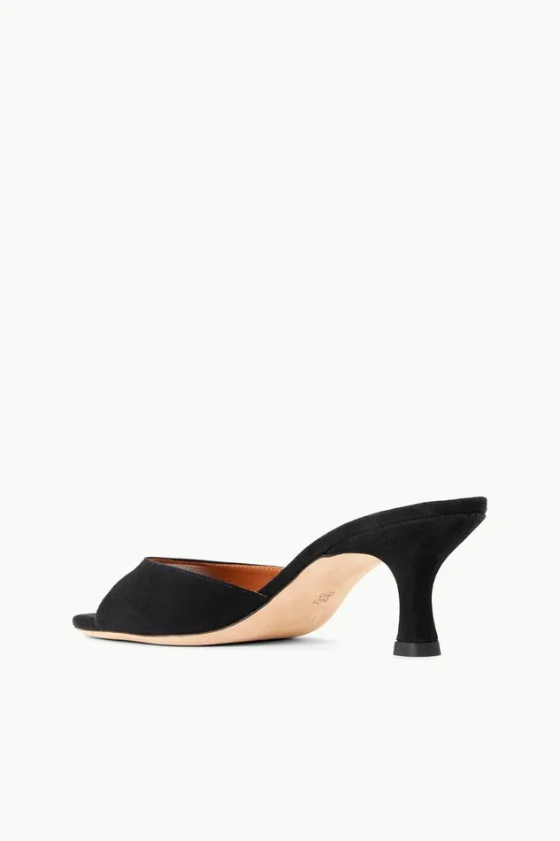 STAUD Mules and Flats Women STAUD BRIGITTE MULE BLACK SUEDE STAUD Mules and Flats Women STAUD BRIGITTE MULE BLACK SUEDE
