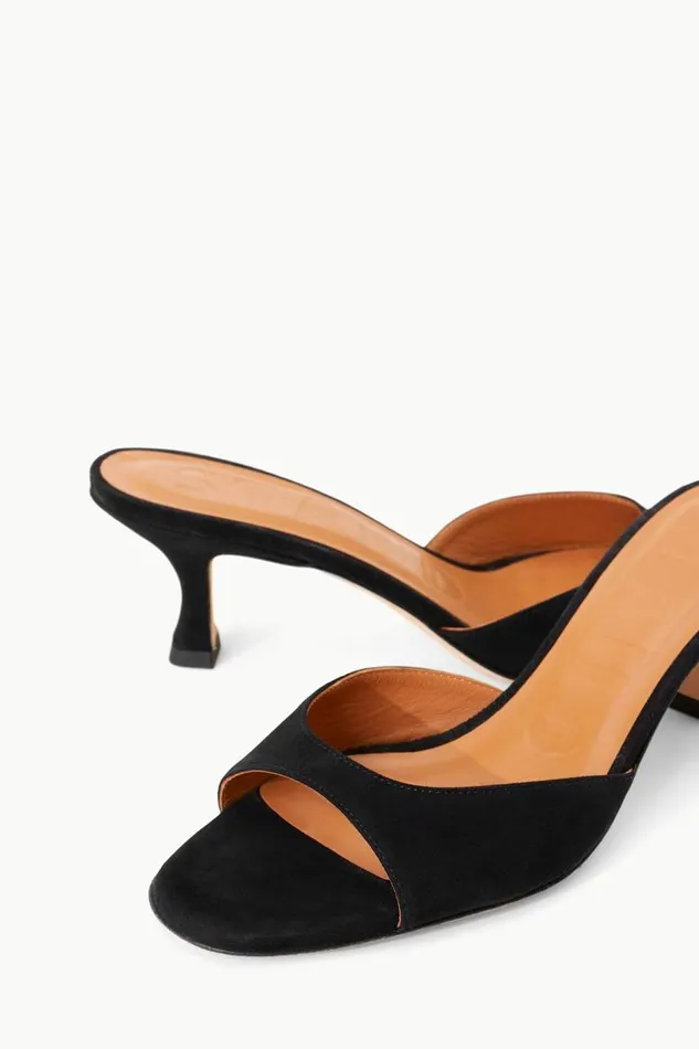 STAUD Mules and Flats Women STAUD BRIGITTE MULE BLACK SUEDE STAUD Mules and Flats Women STAUD BRIGITTE MULE BLACK SUEDE