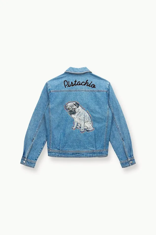 STAUD Outerwear and Jackets Women STAUD CUSTOM CLASSIC OVERSIZED RYAN JACKET MEDIUM WASH STAUD Outerwear and Jackets Women STAUD CUSTOM CLASSIC OVERSIZED RYAN JACKET MEDIUM WASH