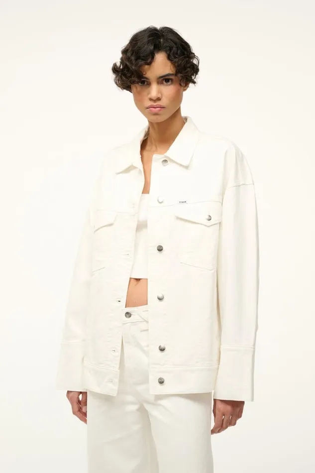 STAUD Outerwear and Jackets Women STAUD WRANGLER THE BIGGEST JEAN JACKET