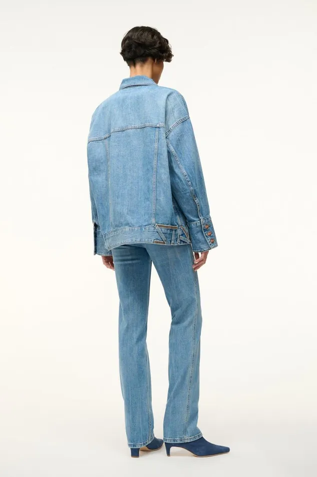 STAUD Outerwear and Jackets Women STAUD WRANGLER THE BIGGEST JEAN JACKET STAUD Outerwear and Jackets Women STAUD WRANGLER THE BIGGEST JEAN JACKET