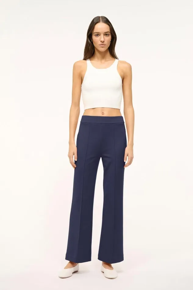 STAUD Pants and Shorts Women STAUD KNACK PANT NAVY