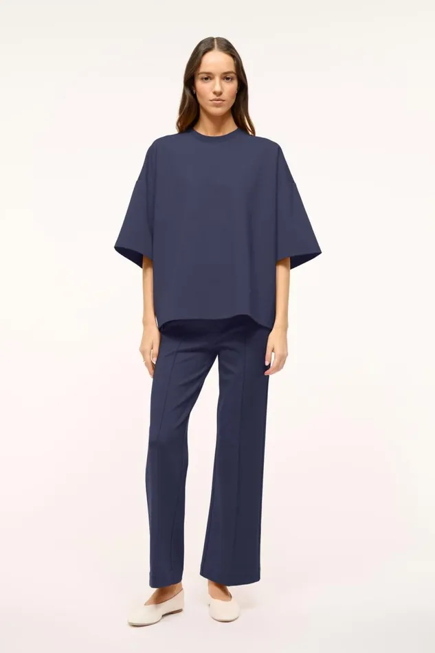 STAUD Pants and Shorts Women STAUD KNACK PANT NAVY STAUD Pants and Shorts Women STAUD KNACK PANT NAVY