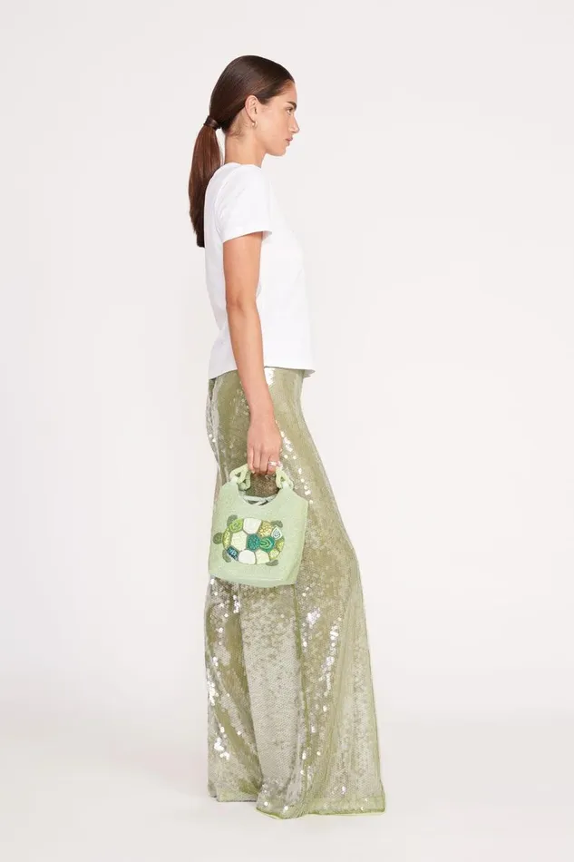 STAUD Pants and Shorts Women STAUD LUKE PANT GARDEN MOSS SEQUINS STAUD Pants and Shorts Women STAUD LUKE PANT GARDEN MOSS SEQUINS