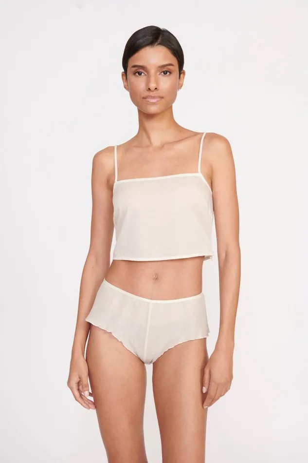 STAUD Pants and Shorts Women STAUD SHOSHANA SHORT IVORY STAUD Pants and Shorts Women STAUD SHOSHANA SHORT IVORY