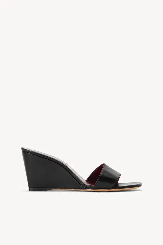 STAUD Platforms and Wedges Women STAUD BILLIE WEDGE BLACK