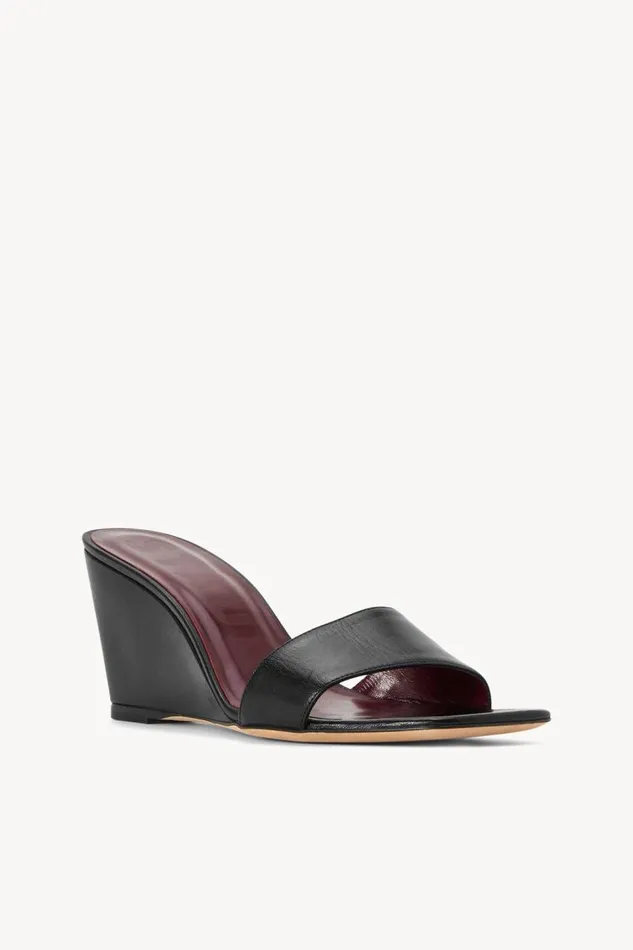 STAUD Platforms and Wedges Women STAUD BILLIE WEDGE BLACK STAUD Platforms and Wedges Women STAUD BILLIE WEDGE BLACK