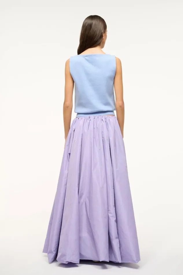 STAUD Skirts Women STAUD BELLAGIO SKIRT LILAC STAUD Skirts Women STAUD BELLAGIO SKIRT LILAC