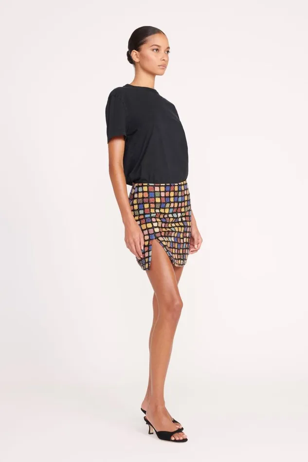 STAUD Skirts Women STAUD EMERIE SKIRT DANCE FLOOR STAUD Skirts Women STAUD EMERIE SKIRT DANCE FLOOR