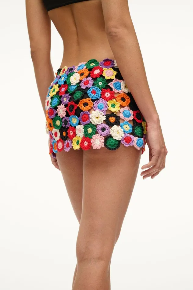 STAUD Skirts Women STAUD MAGDALENA SKIRT FLORAL STAUD Skirts Women STAUD MAGDALENA SKIRT FLORAL