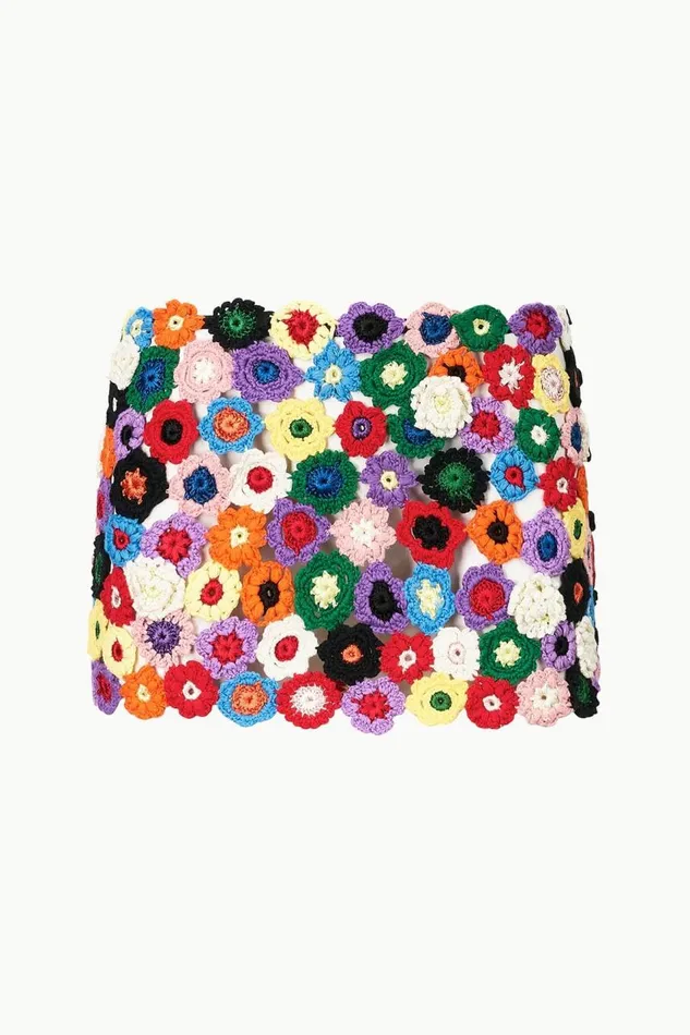 STAUD Skirts Women STAUD MAGDALENA SKIRT FLORAL STAUD Skirts Women STAUD MAGDALENA SKIRT FLORAL