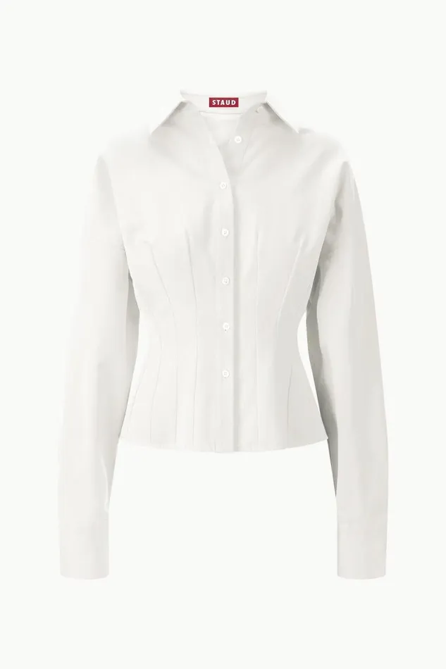 STAUD Tops Women OPHELIA TOP IVORY