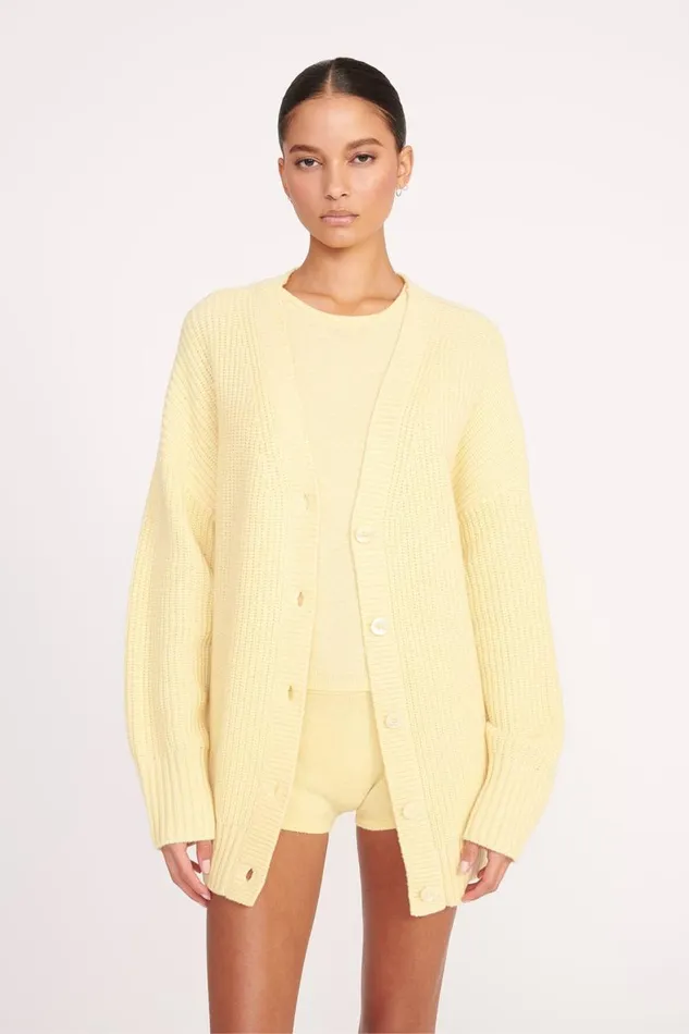 STAUD Tops Women STAUD AYANA TOP LEMON DROP