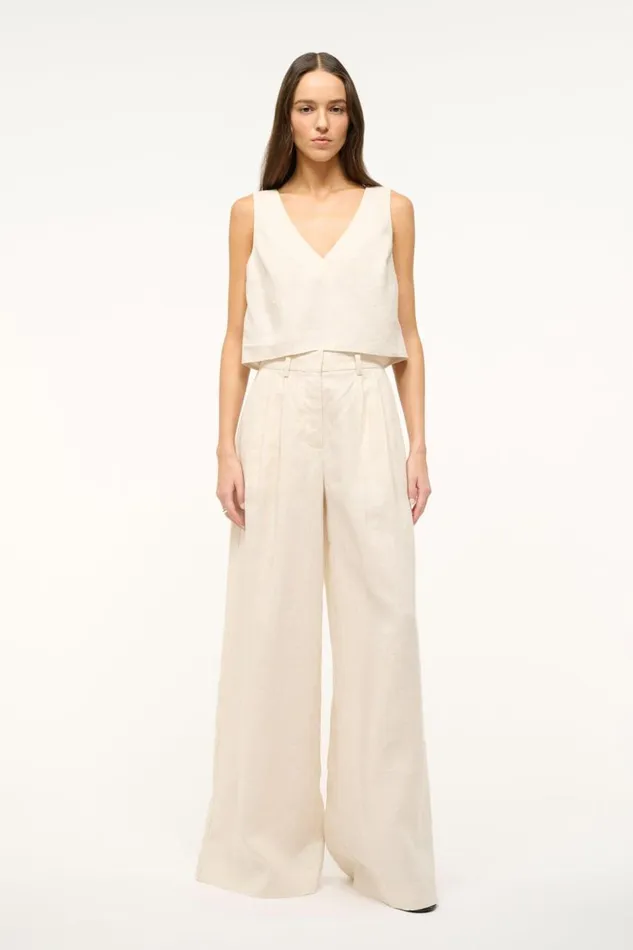 STAUD Tops Women STAUD CATANIA TOP NATURAL STAUD Tops Women STAUD CATANIA TOP NATURAL