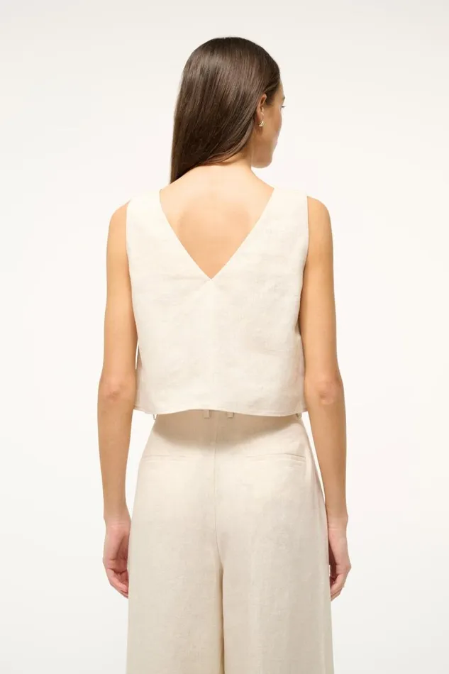STAUD Tops Women STAUD CATANIA TOP NATURAL STAUD Tops Women STAUD CATANIA TOP NATURAL