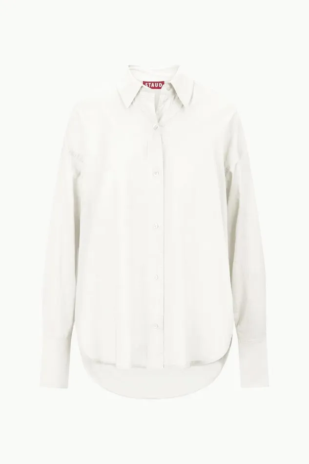 STAUD Tops Women STAUD CHAMOMILE SHIRT IVORY