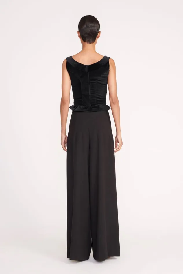 STAUD Tops Women STAUD LORELAI TOP BLACK