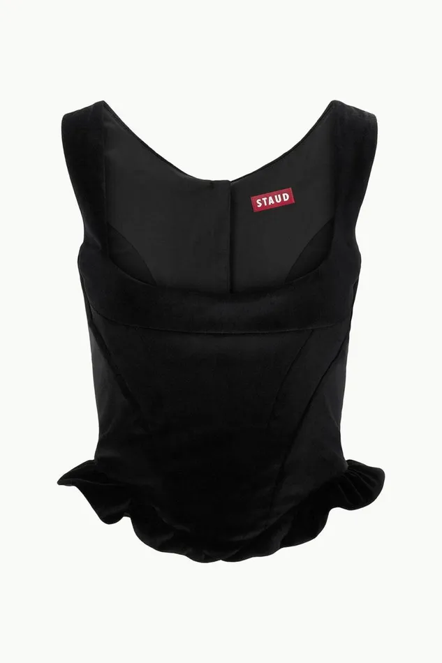 STAUD Tops Women STAUD LORELAI TOP BLACK