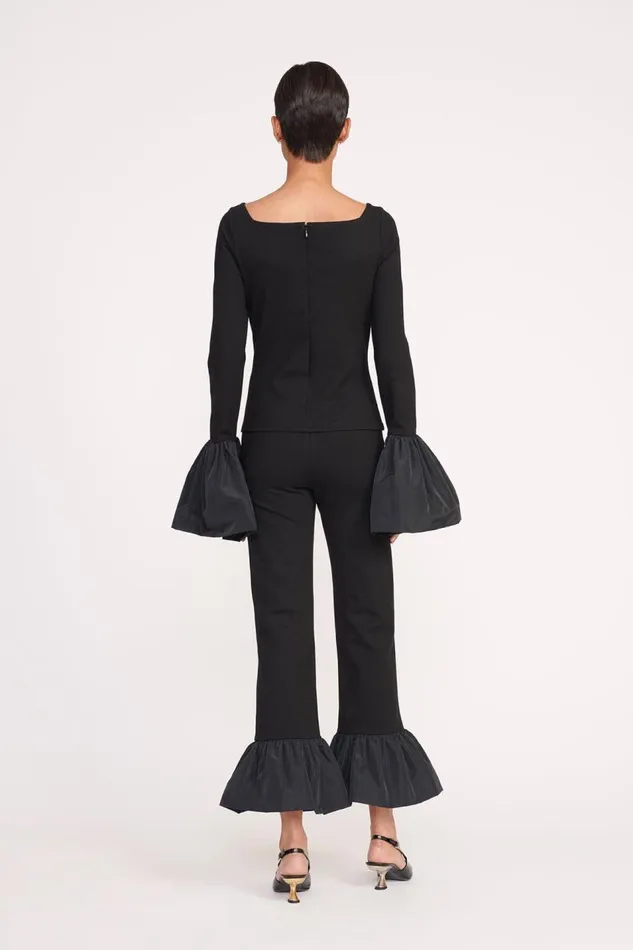 STAUD Tops Women STAUD PAIGE TOP BLACK STAUD Tops Women STAUD PAIGE TOP BLACK