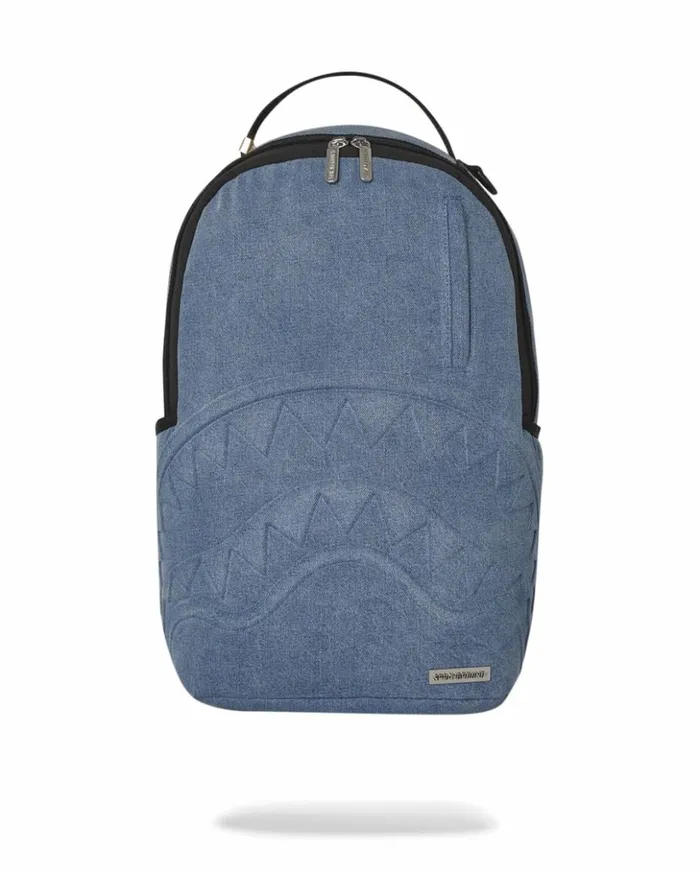 STONE WASH 3D SHARK BACKPACK Bags SPRAYGROUND