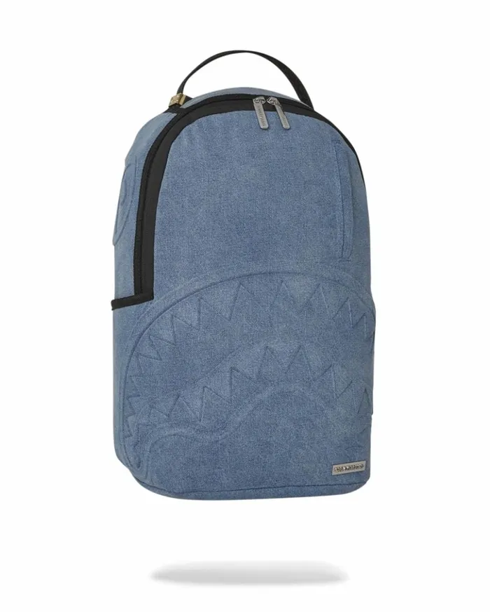 STONE WASH 3D SHARK BACKPACK Bags SPRAYGROUND