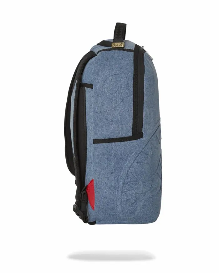 STONE WASH 3D SHARK BACKPACK Bags SPRAYGROUND