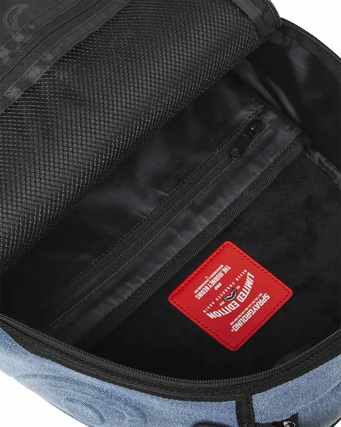 STONE WASH 3D SHARK BACKPACK Bags SPRAYGROUND