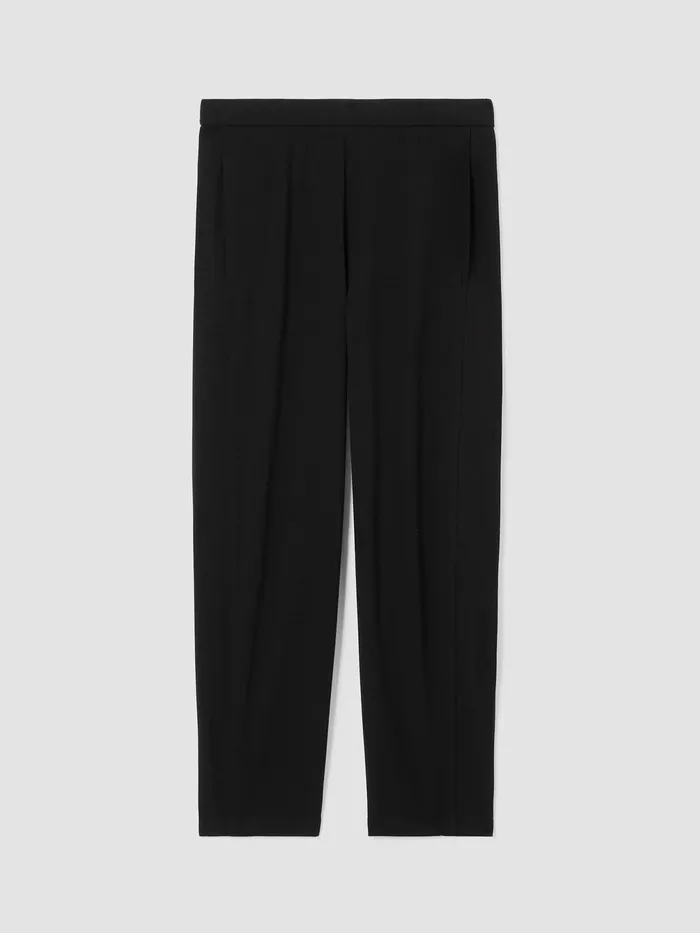 Stretch Jersey Knit Lantern Pant Black Women Eileen Fisher Pants Shorts and Jumpsuits