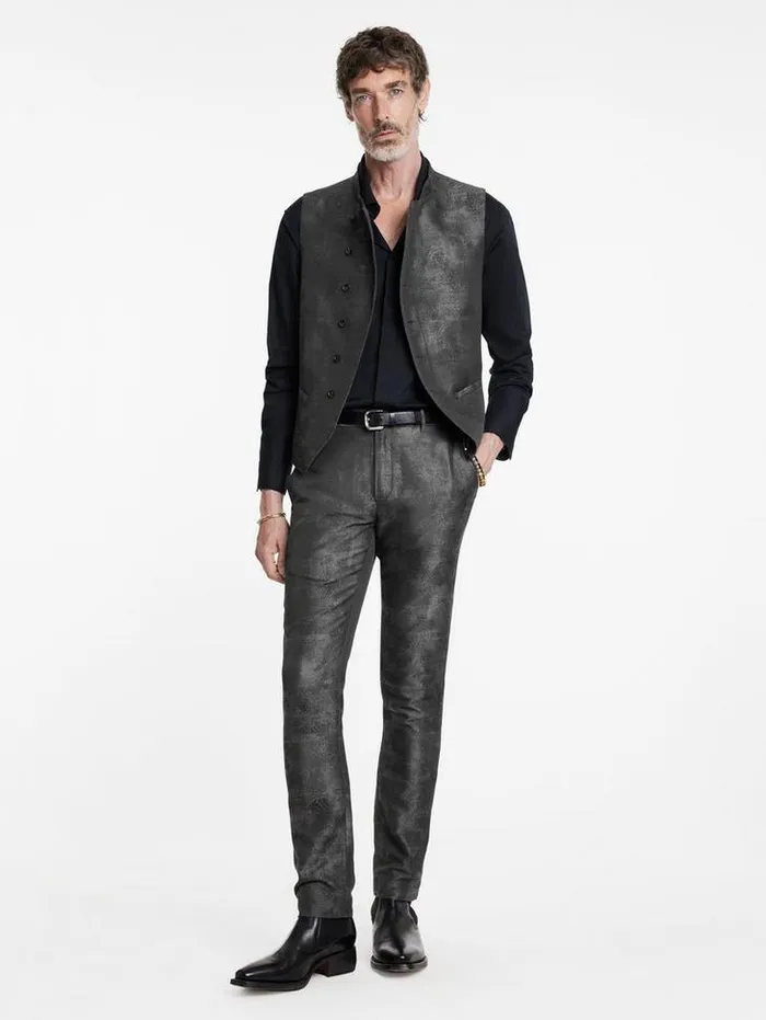 Suit Jackets Men John Varvatos BEACON VEST Eclipse Heather