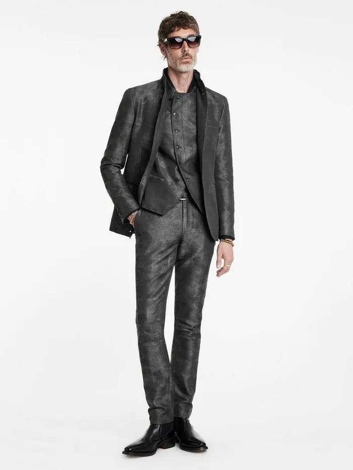 Suit Jackets Men John Varvatos BEACON VEST Eclipse Heather