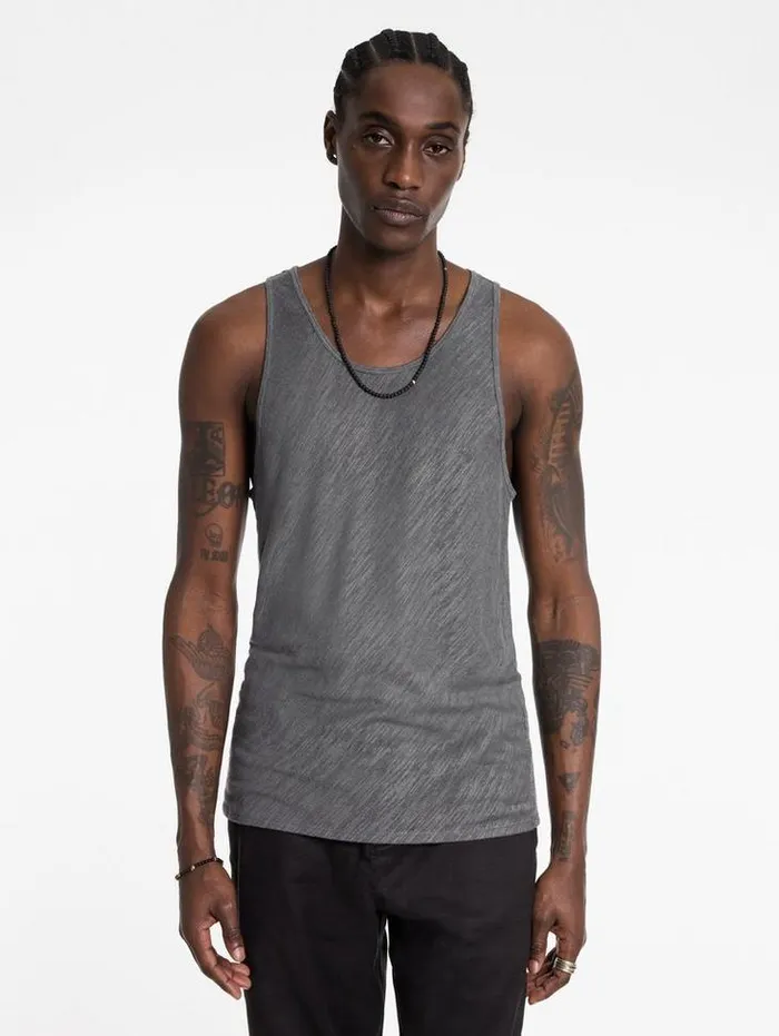 TShirts Men John Varvatos BROOME TANK White