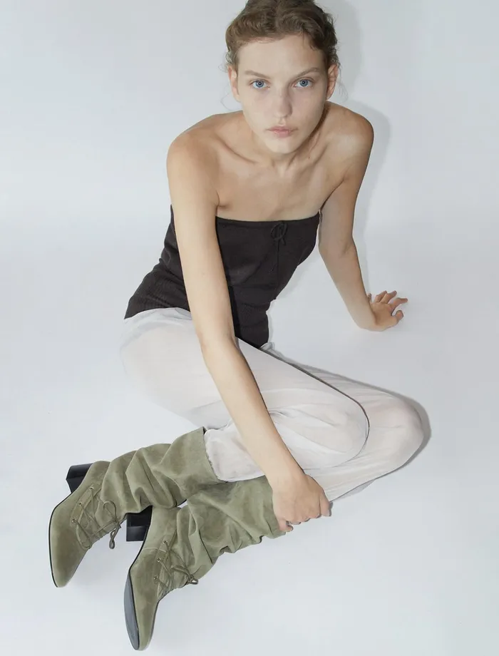 Tall Pina Khaki Women Paloma Wool Boots