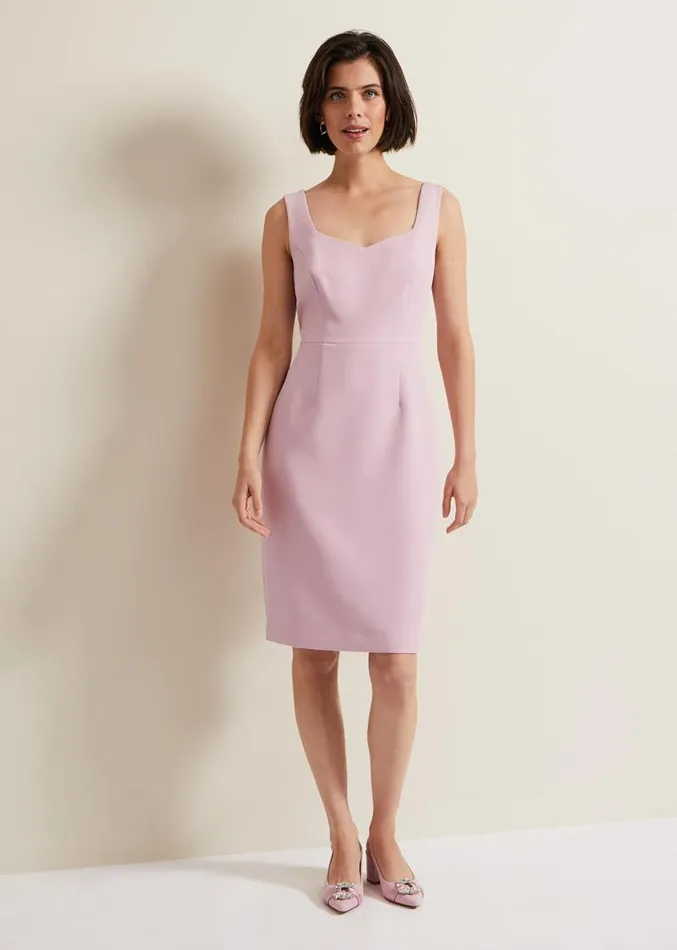 Tallula Lace Dress Pink Women Phase Eight Dresses