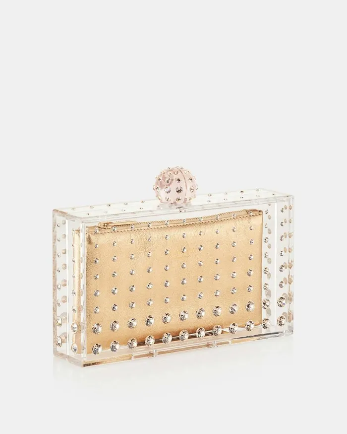 Tequila Clutch Gold Women Aquazzura Clutch Bags