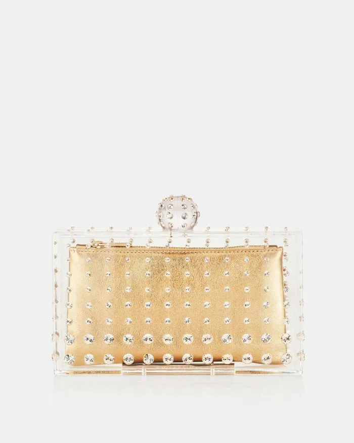 Tequila Clutch Gold Women Aquazzura Clutch Bags Tequila Clutch Gold Women Aquazzura Clutch Bags