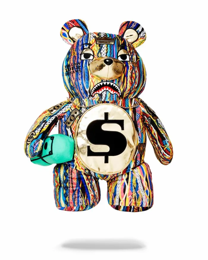 THE GOLDEN AGE MONEYBEAR TEDDYBEAR BACKPACK Bags SPRAYGROUND