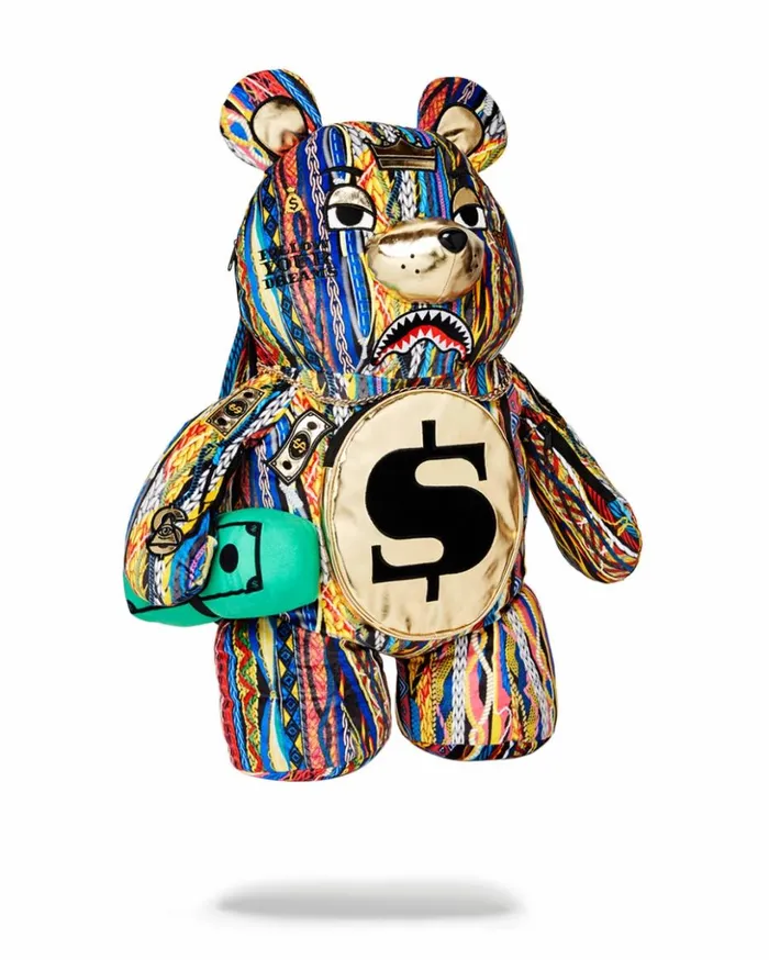 THE GOLDEN AGE MONEYBEAR TEDDYBEAR BACKPACK Bags SPRAYGROUND