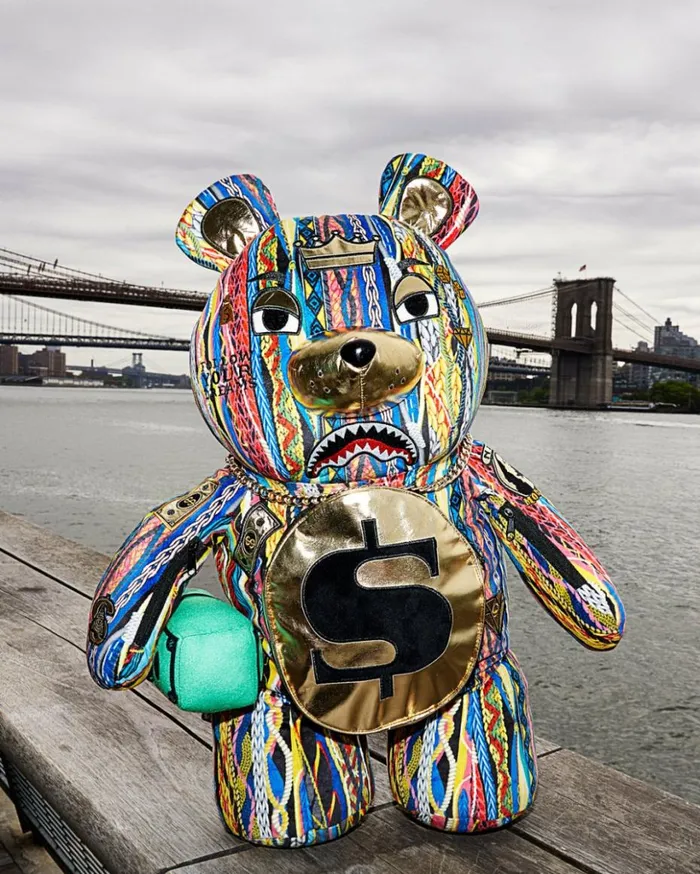 THE GOLDEN AGE MONEYBEAR TEDDYBEAR BACKPACK Bags SPRAYGROUND
