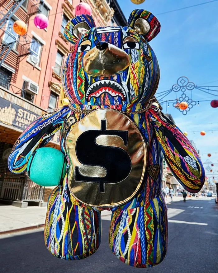 THE GOLDEN AGE MONEYBEAR TEDDYBEAR BACKPACK Bags SPRAYGROUND