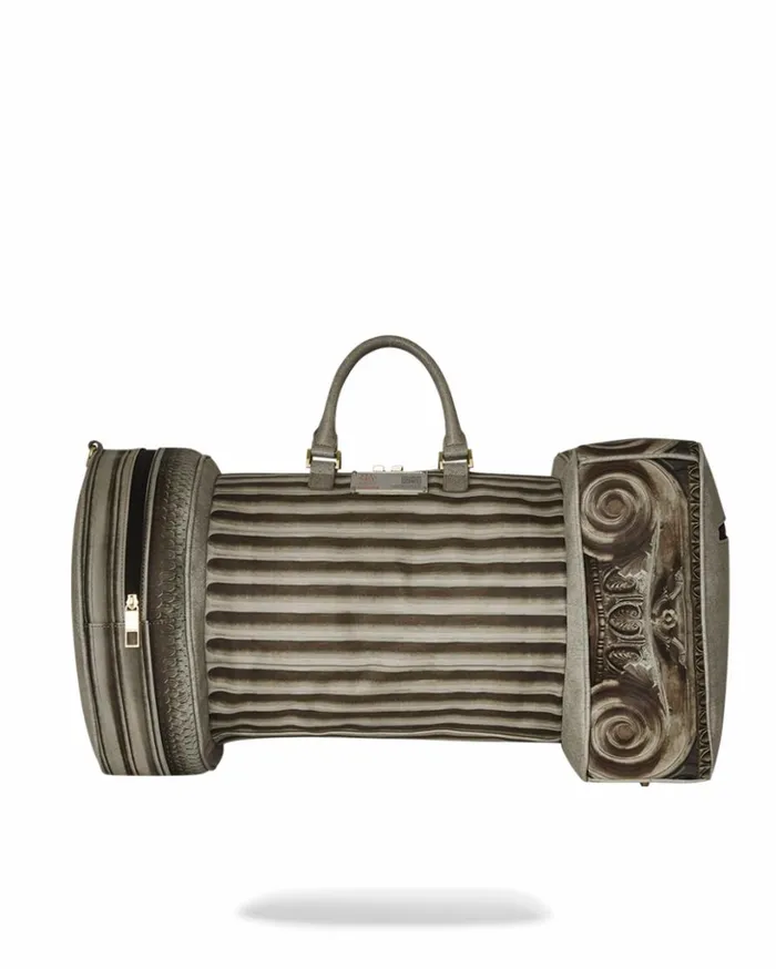 THE MET GREEK TEMPLE OF SARDIS COLUMN DUFFLE Bags SPRAYGROUND