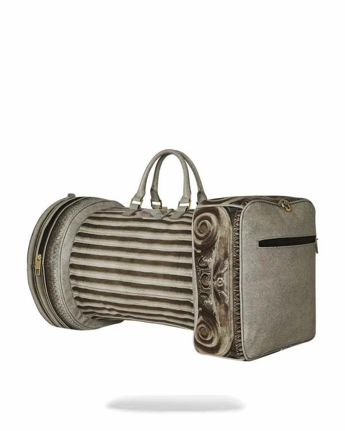THE MET GREEK TEMPLE OF SARDIS COLUMN DUFFLE Bags SPRAYGROUND