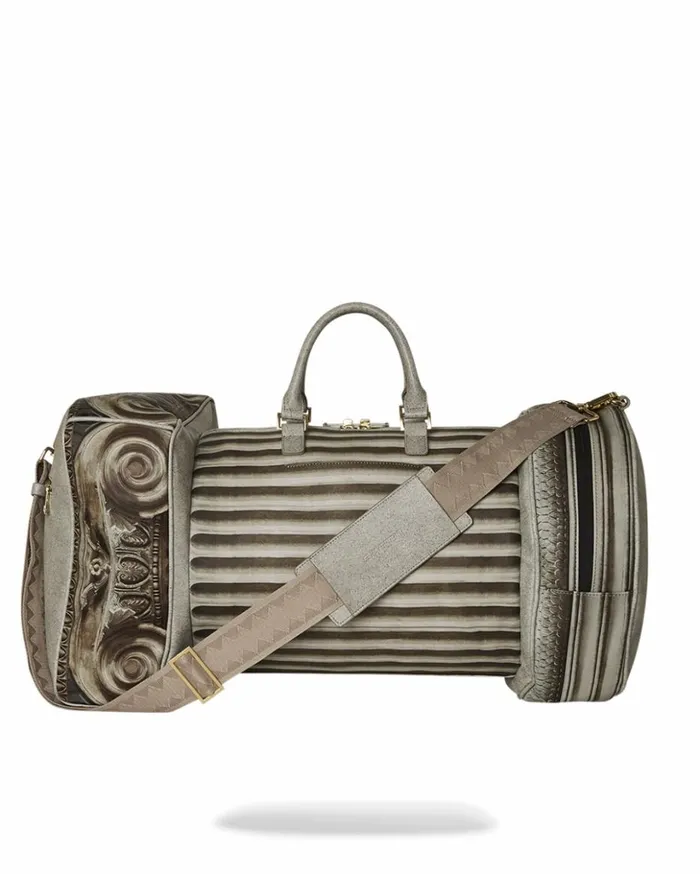 THE MET GREEK TEMPLE OF SARDIS COLUMN DUFFLE Bags SPRAYGROUND