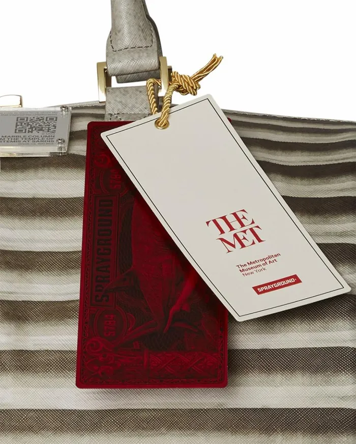THE MET GREEK TEMPLE OF SARDIS COLUMN DUFFLE Bags SPRAYGROUND